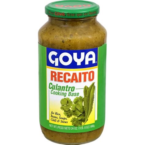 Goya Foods Recaito Cilantro Cooking Base, 24 Ounce (Pack of 12) - Walmart.com - Walmart.com