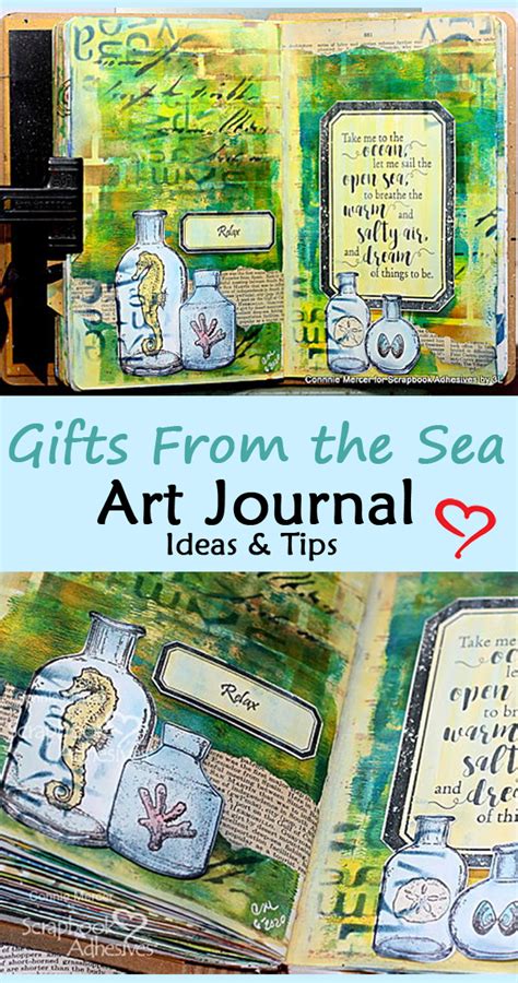 crafty goodies: Art Journal Pages with Scrapbook Adhesives by 3L~