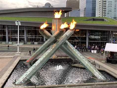 Vancouver lights Olympic Cauldron on 10th anniversary of Winter Games ...