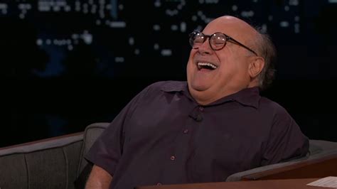 Danny DeVito is having a great time on his current press tour