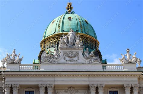 Dome of the Hofburg, which is the former principal imperial palace of ...