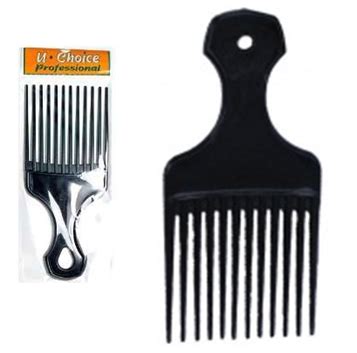 Afro Pick Plastic Comb * 6 pcs – Everest