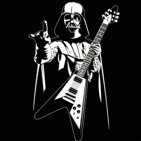 Dart Vader, Gibson Flying V guitar endorser | Star wars wallpaper, Star ...