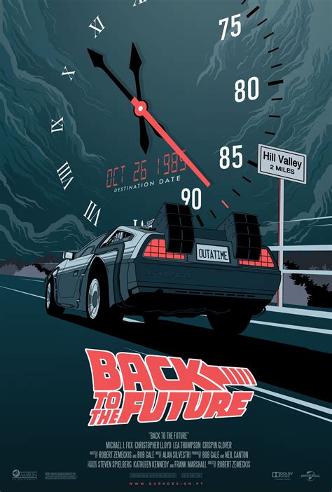 Back to the Future Fan Poster Art | Retour vers le futur, Affiche film ...