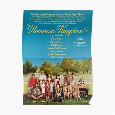 "Moonrise Kingdom" Poster for Sale by emilyagnes | Redbubble