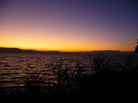 The Sea of Galilee at Sunset - The Aussie Nomad