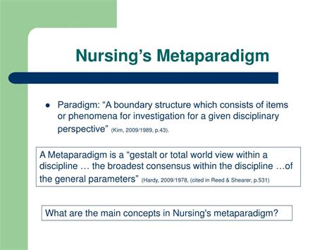 PPT - Philosophy-Science-Nursing Theory PowerPoint Presentation - ID:684298