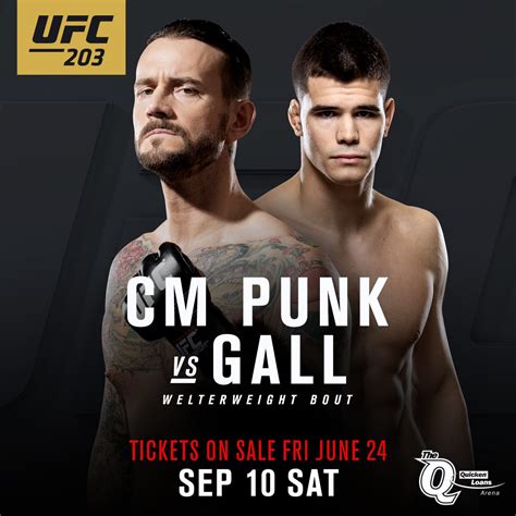 CM Punk Makes UFC Debut in September | UFC ® - News