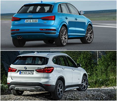 Photo Comparison: 2015 BMW X1 versus 2015 Audi Q3 - autoevolution