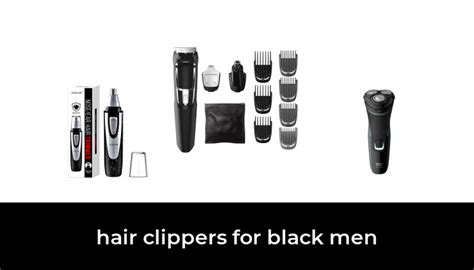 50 Best hair clippers for black men 2023 - After 131 hours of research ...