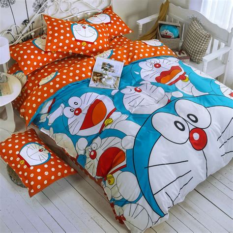 New Animated Cartoon Cat Cotton Children Twin Full Queen Bed Sheet/ Bedding Sets Hot Selling-in ...