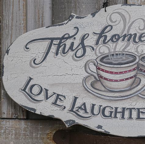 Kitchen Coffee Decor-wood Coffee Sign-coffee Wall Decor-custom - Etsy