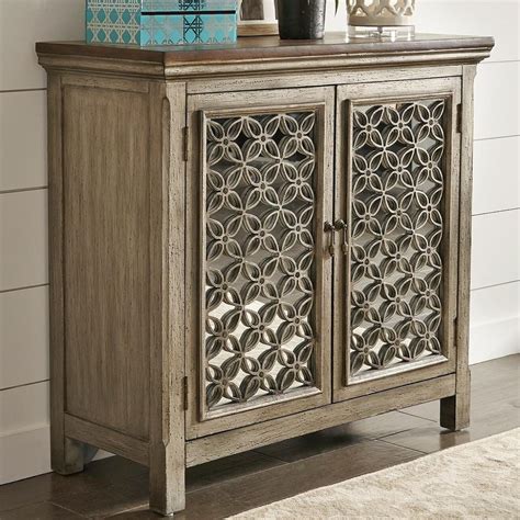 Liberty Furniture Eclectic Living Accents 2012-AC3836 Transitional 2 Door Accent Cabinet with ...