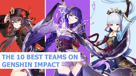 The 10 Best Teams on Genshin Impact, Ranked (3.0) | Attack of the Fanboy