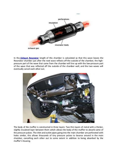 Functions of Exhaust Resonator