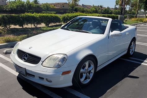 Sold - No-Reserve, Two-Owner 2001 Mercedes-Benz SLK320 Convertible ...