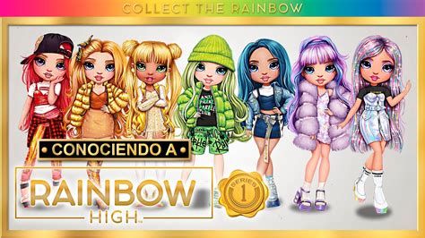 🌈 CONOCIENDO A RAINBOW HIGH (SERIES 1) 🌈 - YouTube