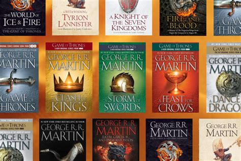 George R.R. Martin Books in Order | Game of Thrones - G&T