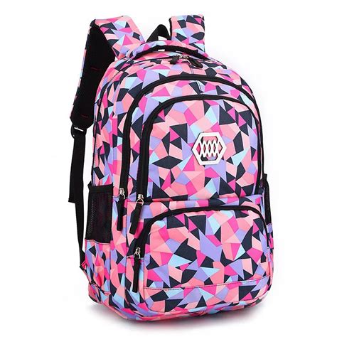 Fashion Girl School Bag Waterproof light Weight Girls Backpack bags ...