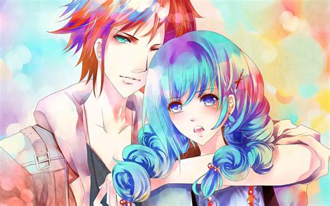 Cute Anime Couple Wallpaper - Anime Couple Cute Backgrounds Hd Pixelstalk | Digimancoro Wallpaper