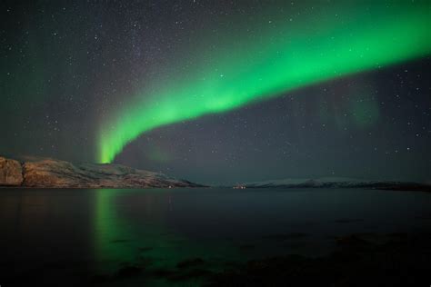 The Aurora in Northern Norway last night : r/pics