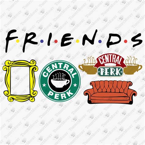 Friends Tv Show Logo Svg Friendsvector Png Cut Files Svg | Images and ...