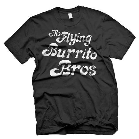 Flying Burrito Brothers T Shirt - Rare Rock N Roll Tour T Shirts