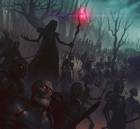 ArtStation - Undead Army, Muhammet Feyyaz | Undead art, Fantasy artwork ...