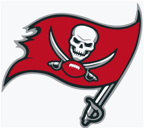 Tampa Bay Buccaneers stencil in 4 layers.