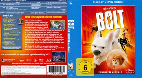 Bolt Blu-Ray DVD Cover (2008) R2 German