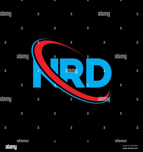 NRD logo. NRD letter. NRD letter logo design. Initials NRD logo linked with circle and uppercase ...