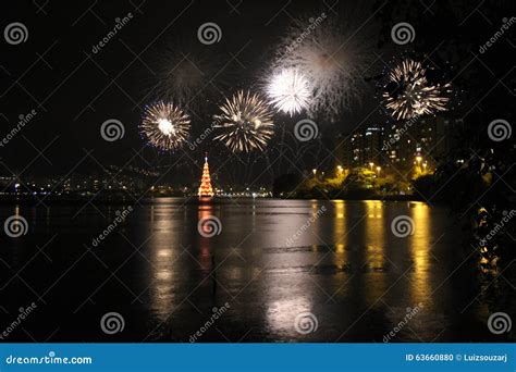 Christmas Tree Lagoa Rodrigo De Freitas is Inaugurated with Fireworks ...