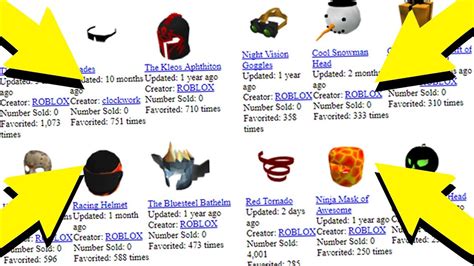 THIS WAS THE OLD ROBLOX CATALOG.. - YouTube