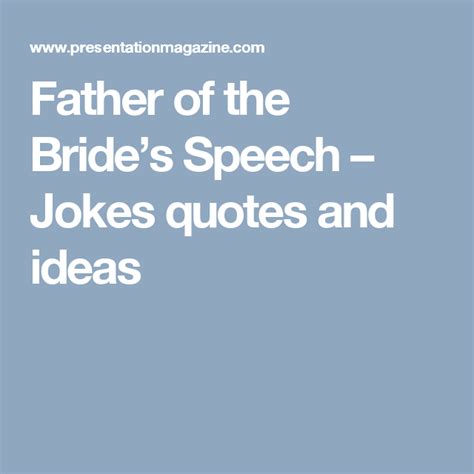 Hilarious Father Of The Bride Speech