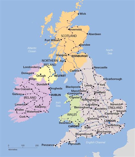 Map of England Scotland | Oppidan Library