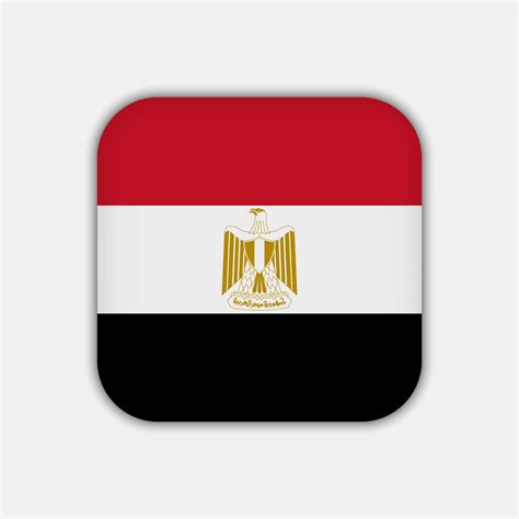 Egypt flag, official colors. Vector illustration. 10794836 Vector Art at Vecteezy