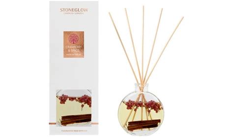 Buy Stoneglow Candles Scented Reed Diffuser - Cranberry & Spice | Reed ...