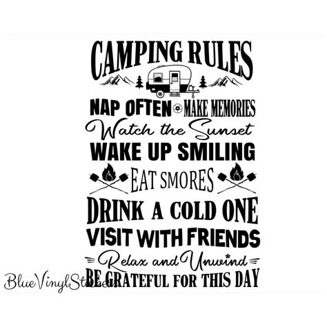 Camping Bucket Decal, Camping Bucket Sticker, Camping Stickers, Outdoors Sticker, Adventure ...