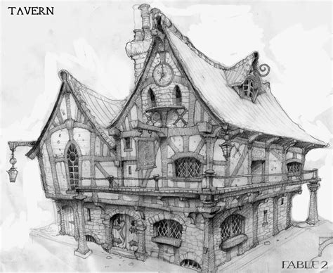 Fable 2 concept art "Inn" - Fable Photo (1298665) - Fanpop