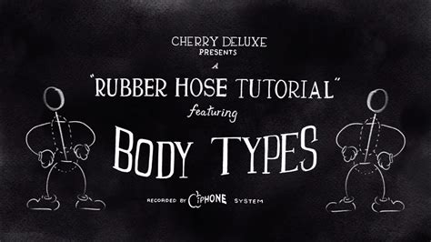 How to Draw 4 Types of Bodies - A Rubber Hose Tutorial - YouTube