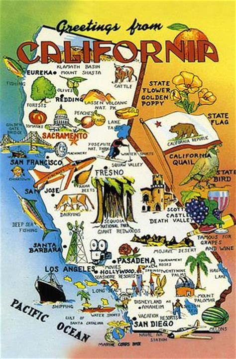 California Map (The Golden State) | State Maps | Pinterest | Photos, The golden and Maps