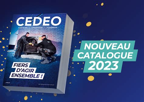 Nouveau catalogue CEDEO 2023