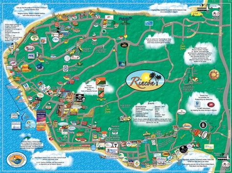 Rincon Maps - The Tourism Association of Rincon, Puerto Rico visitors guide to hotels, vacation ...