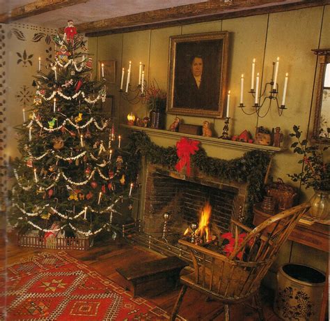 Pin by Kitty on Christmas Trees ~ Colonial & Primitive Country Design ...