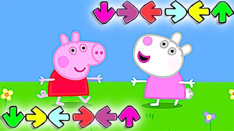 Peppa Pig in FNF - Peppa Pig but it's Friday Night Funkin - YouTube