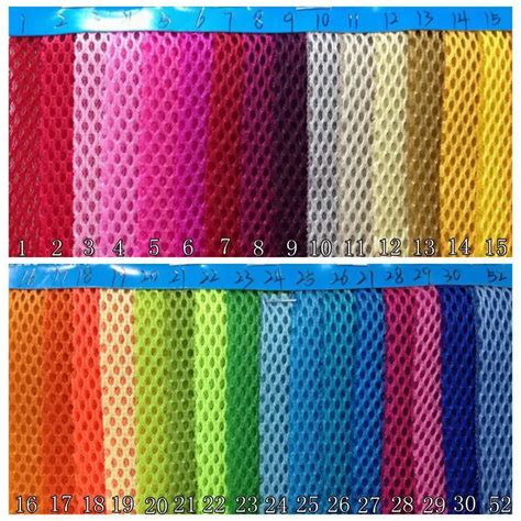 hot Conventional 003 hole ordinary mesh fabric Mesh material for Shoes ...