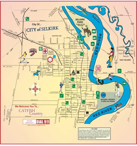 Map of Selkirk - Red River North Heritage