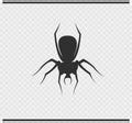 Image of spider icon | CreepyHalloweenImages