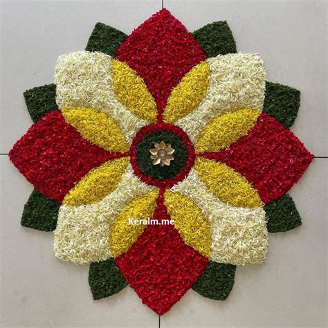 Onam pookalam designs - 2022-18