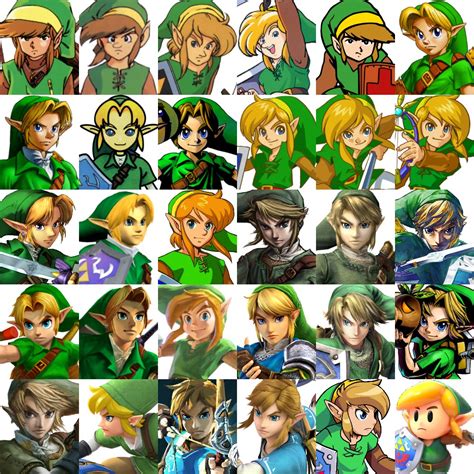 [ALL] Evolution of Link : r/zelda